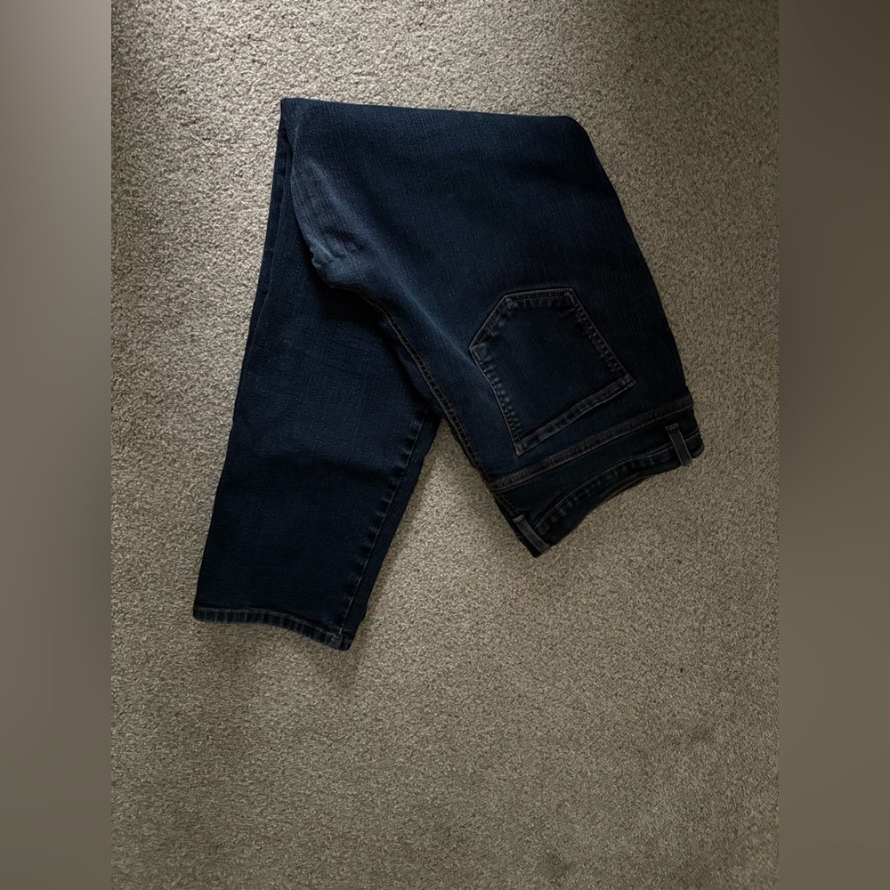 Gloria Vanderbilt Dark Indigo Straight Leg Jeans